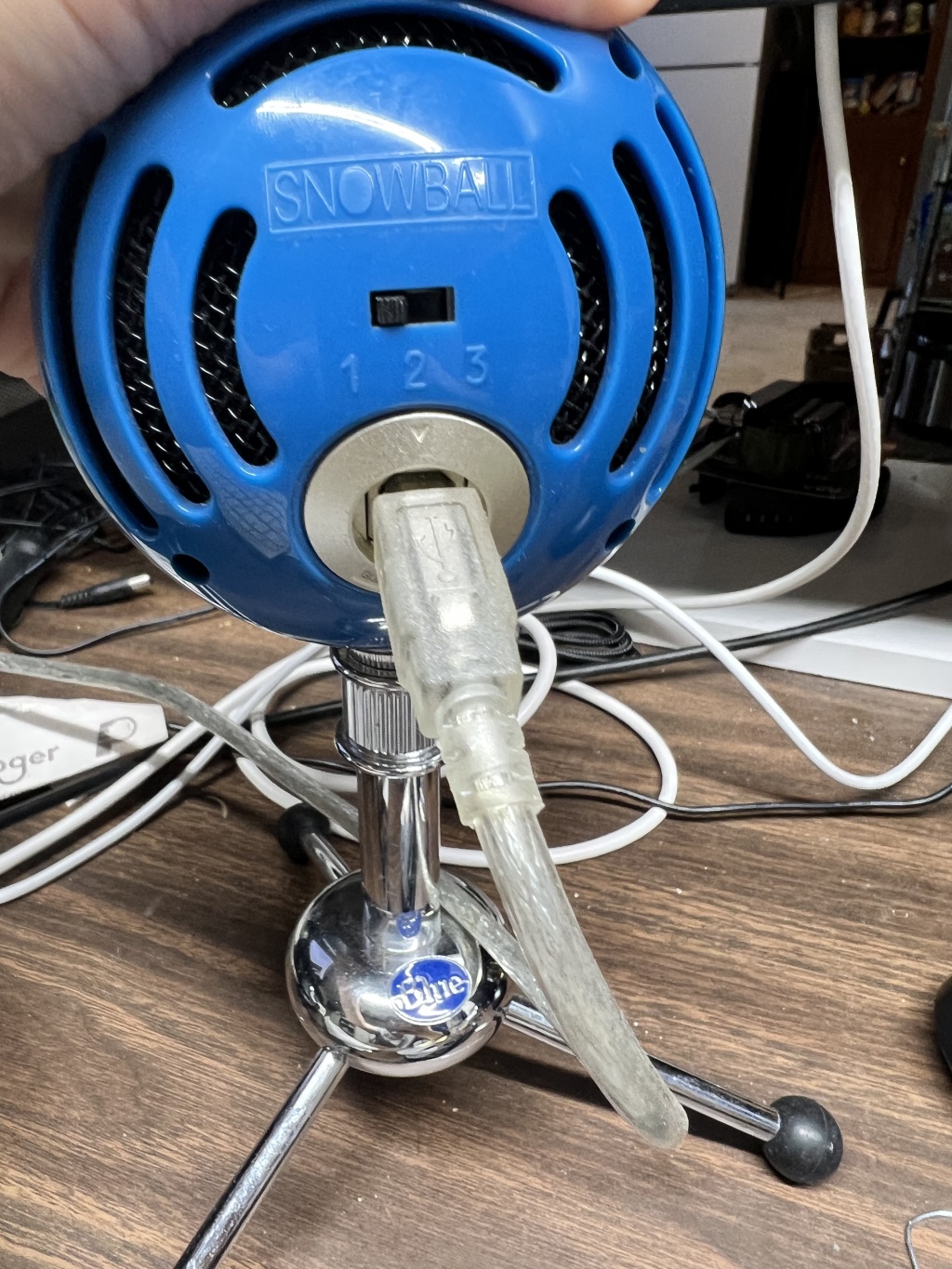 The Yeti Snowball Microphone